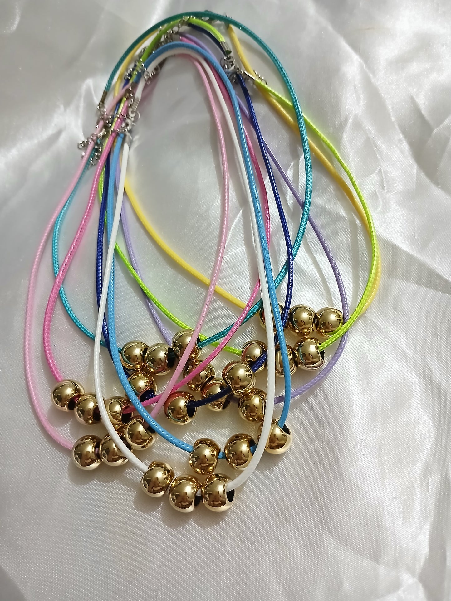 Gold Beads Nacklace
