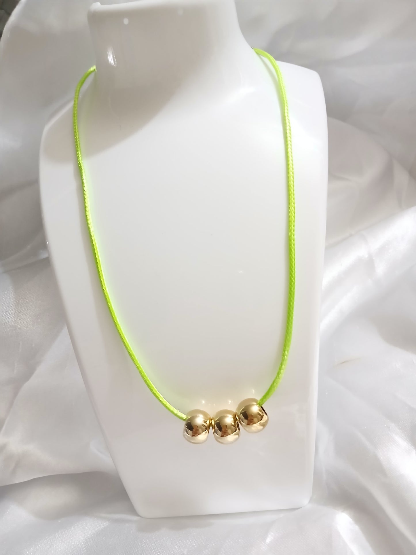Gold Beads Nacklace