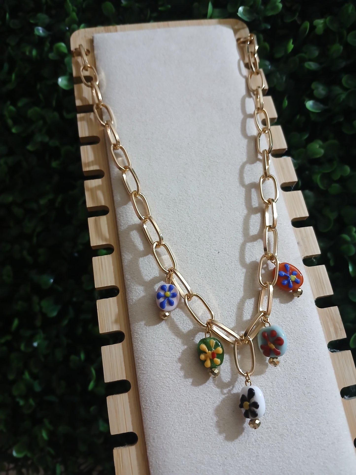 Flower nácar Necklace
