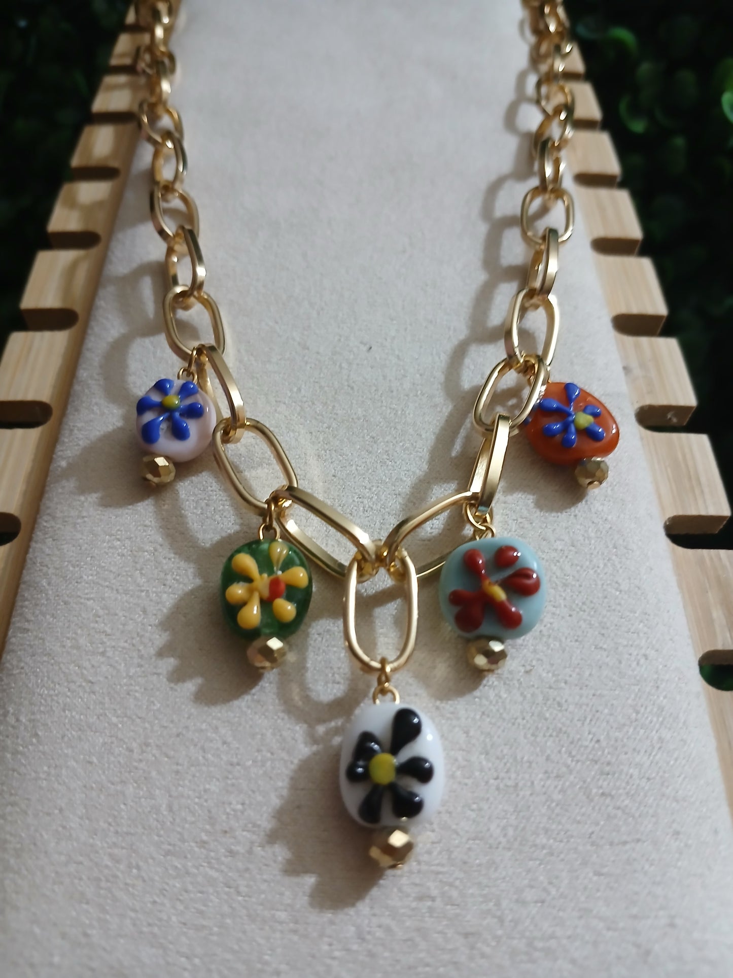 Flower nácar Necklace