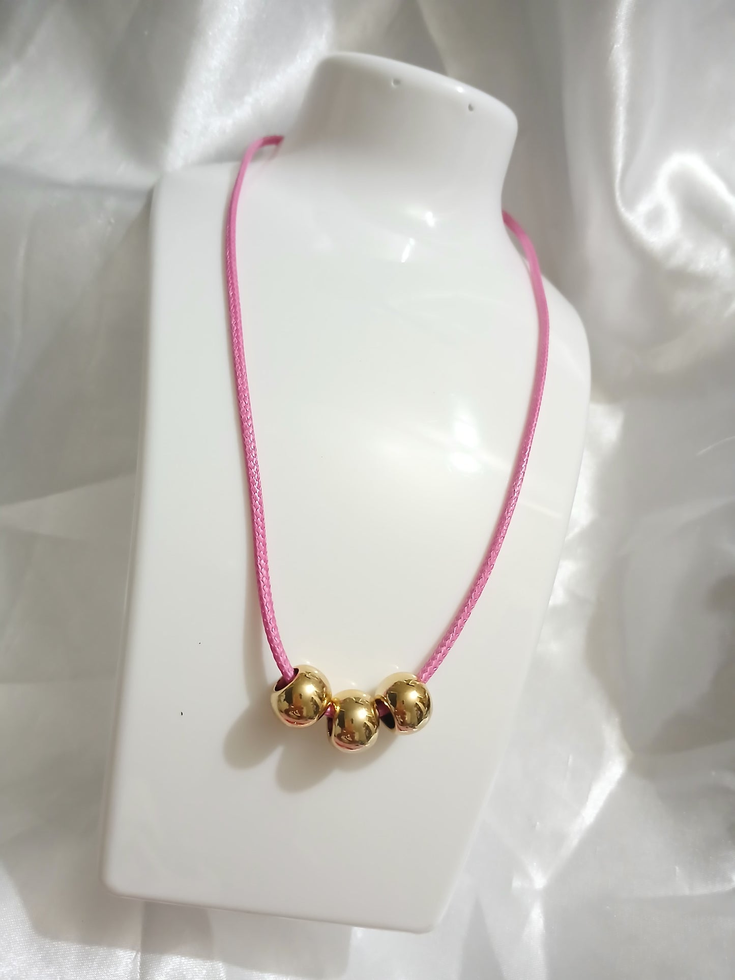Gold Beads Nacklace
