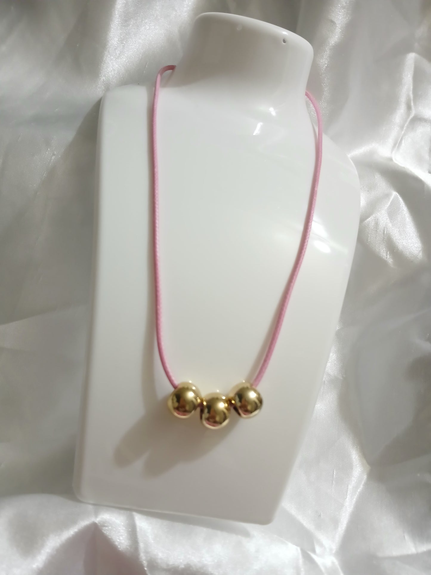 Gold Beads Nacklace