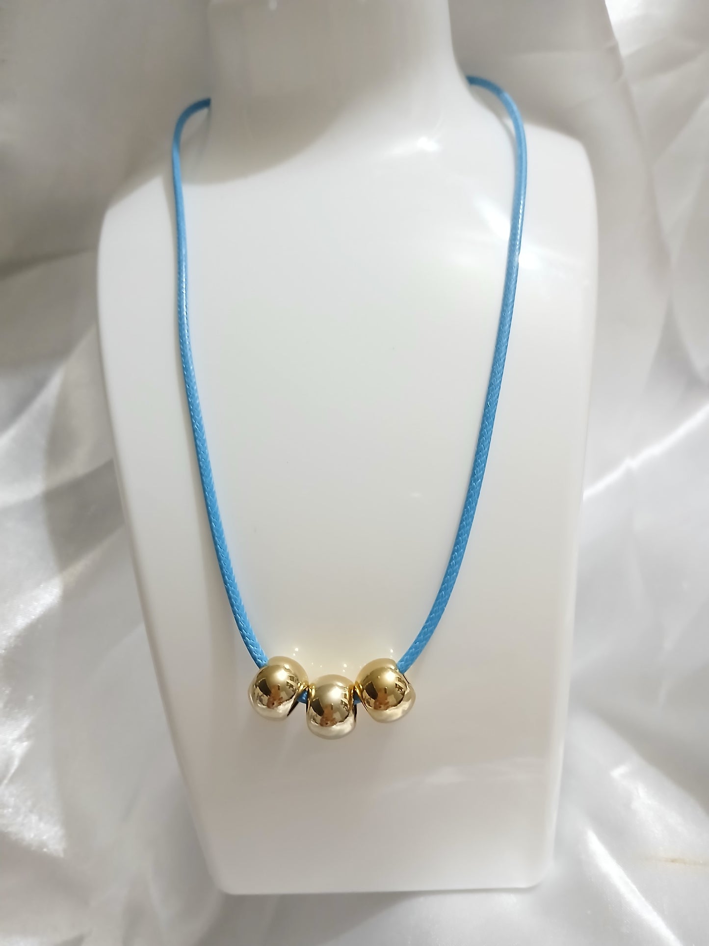Gold Beads Nacklace