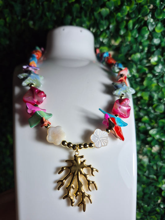 Nacklace coral
