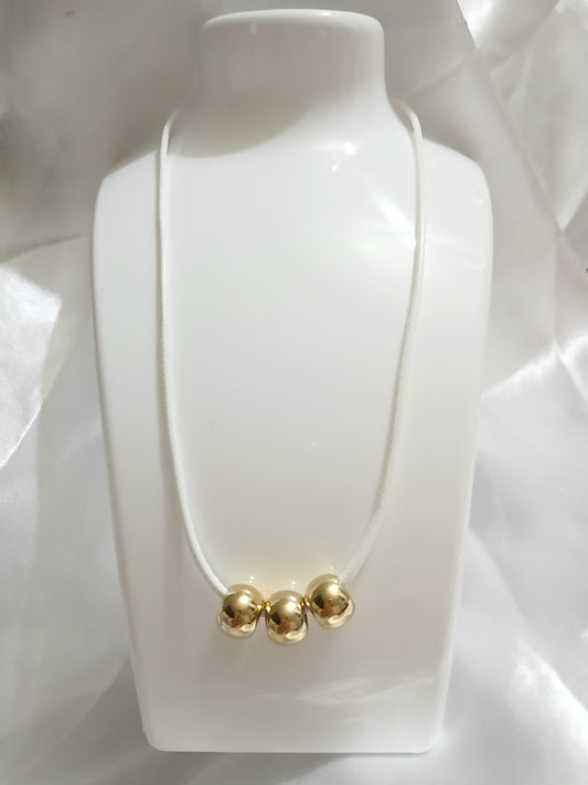 Gold Beads Nacklace