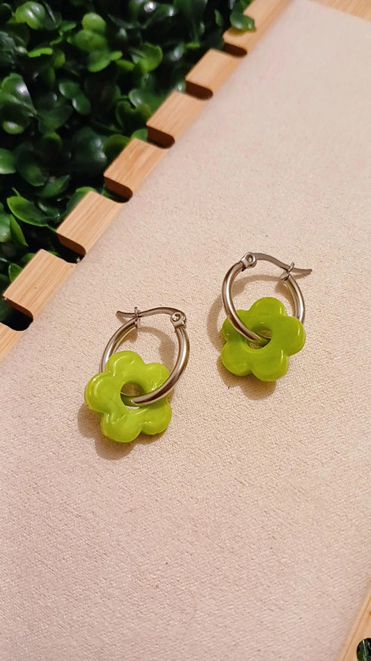 Yet Flower Earing