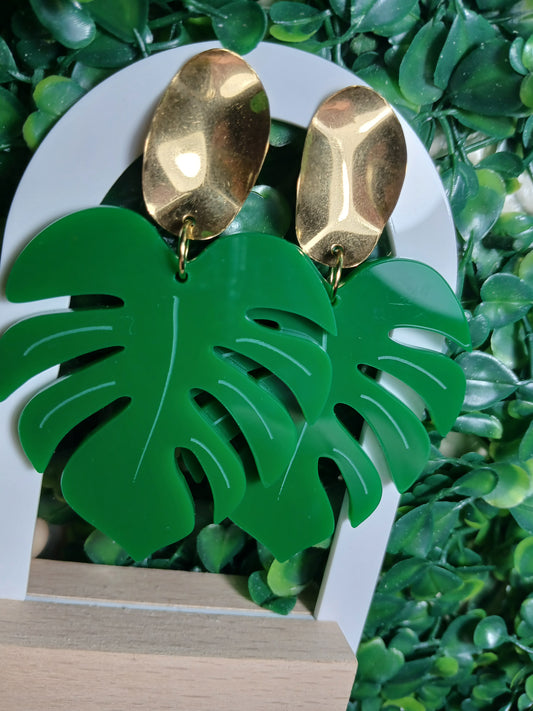 Monstera Earing
