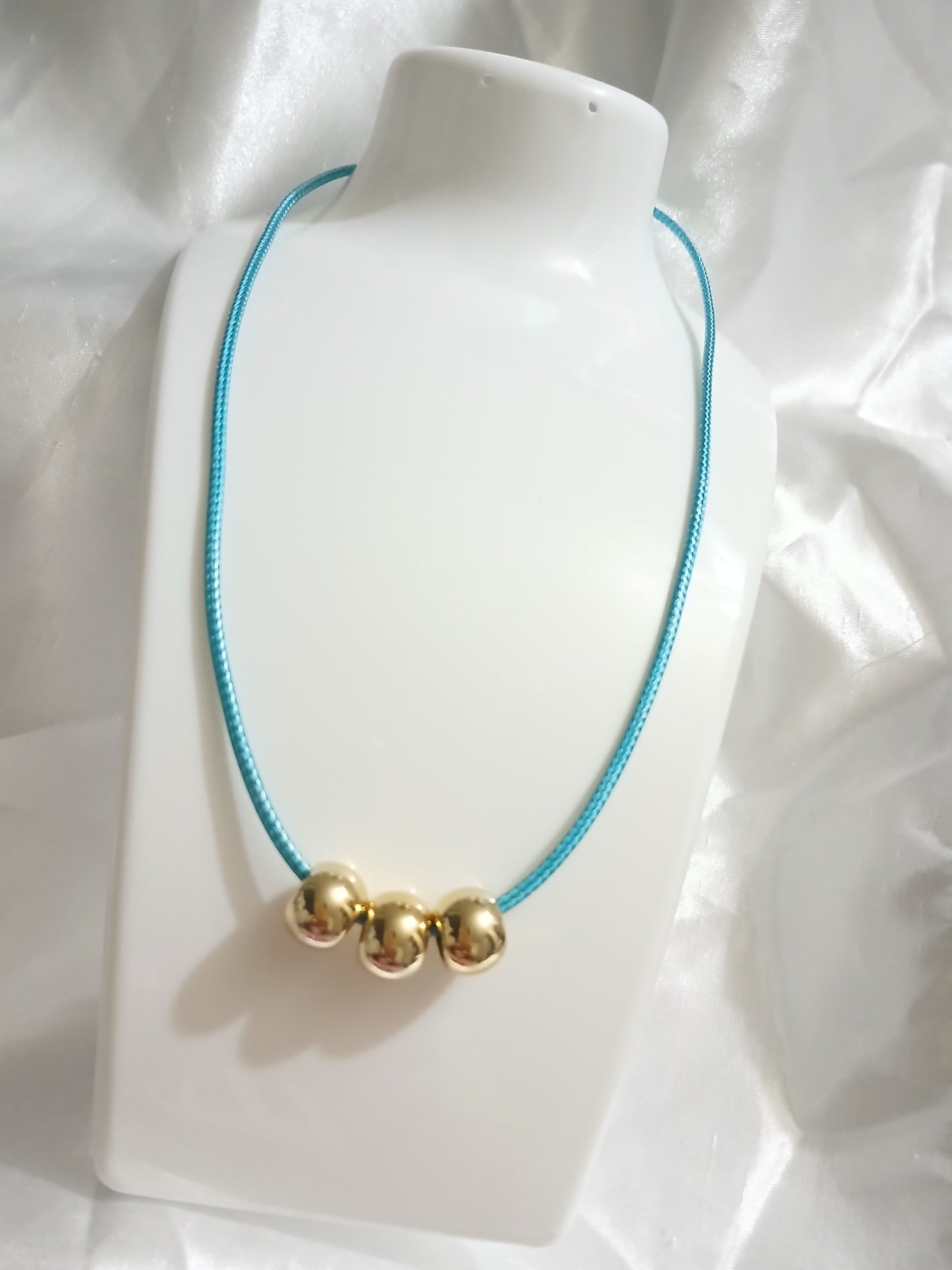 Gold Beads Nacklace