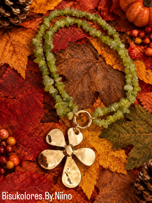 Autumn Flower Necklace